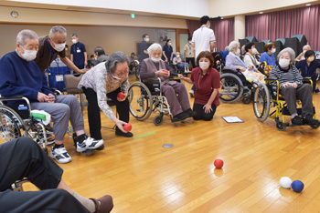 「第１回 ボッチャ大会」